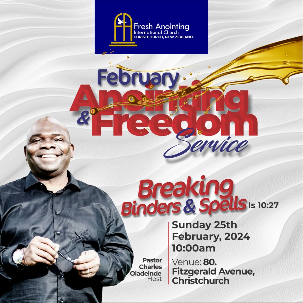 February Anointing Service