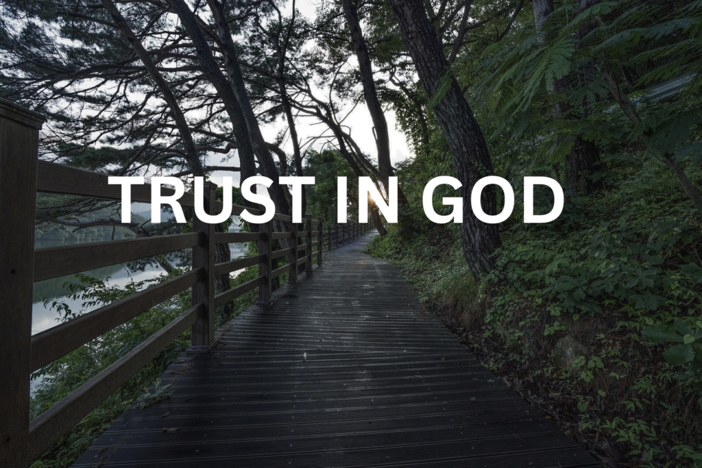 Trust is a serious issue to the Lord. He invites us to “Trust in the Lord” with all our hearts (Proverbs 3:5).